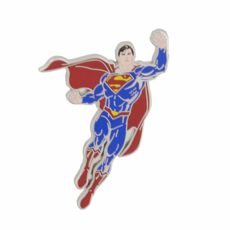 Superman Ready for Battle Enamel Pin